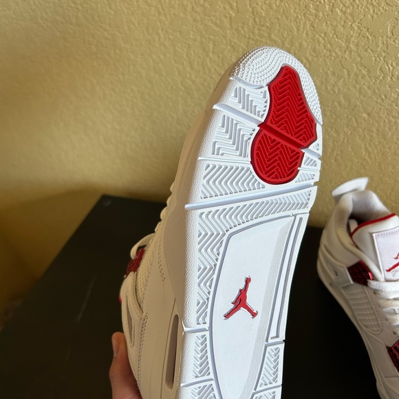 JORDAN 4 RED METALLIC  (selling on mercari,offer up) cannot sell on poshmark!! - Picture 9 of 11